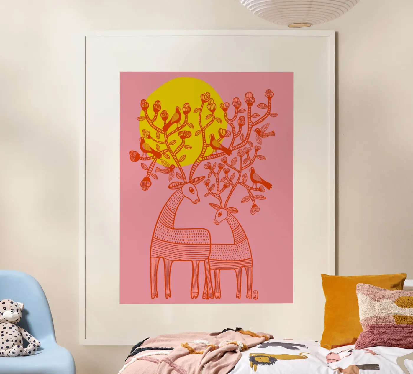 Deer poster van Snöa