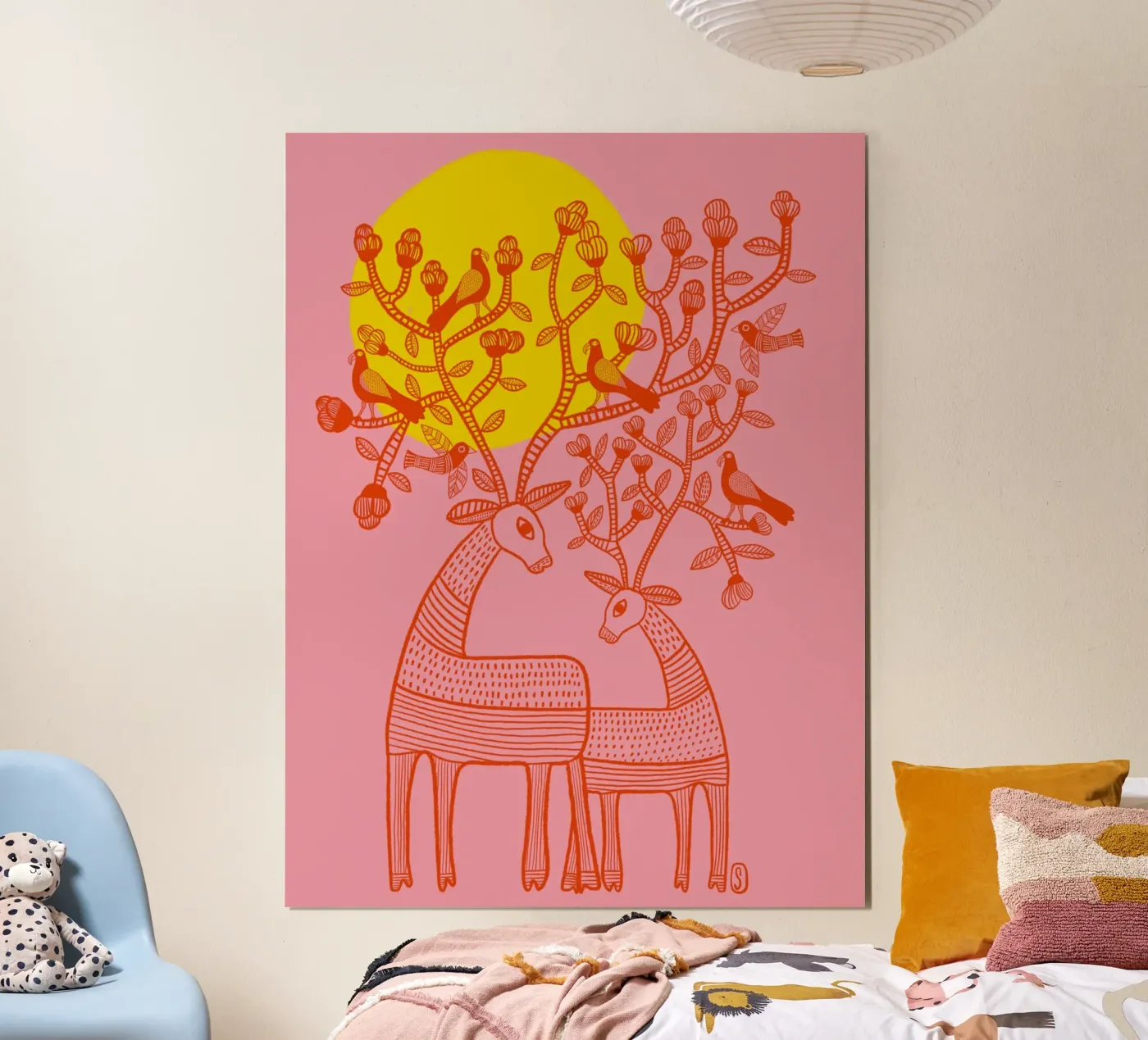 Deer poster van Snöa