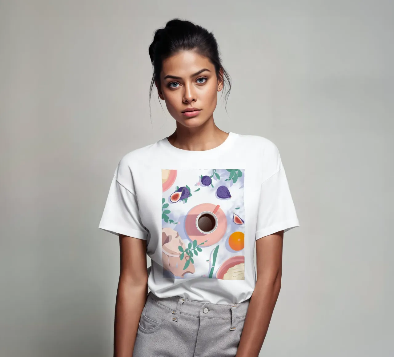 Festa del mattino t-shirt da Artie Shifa