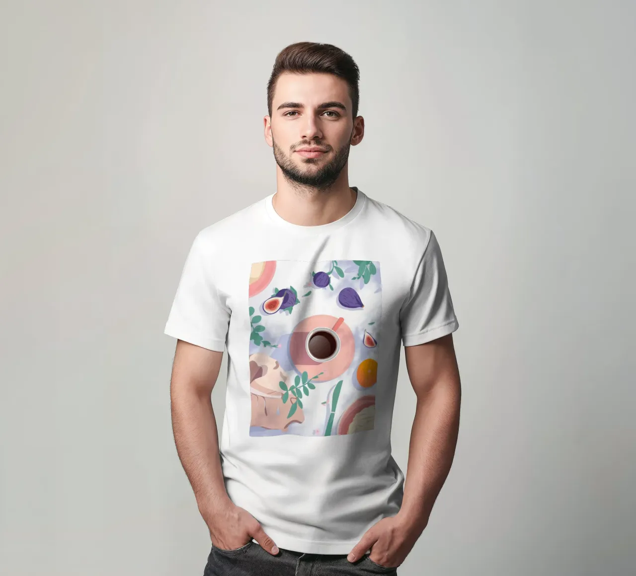 Festa del mattino t-shirt da Artie Shifa
