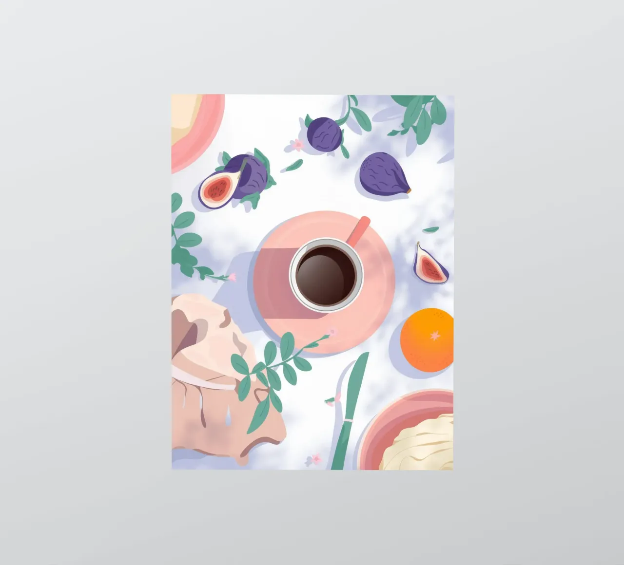 Morning Feast sticker by Artie Shifa
