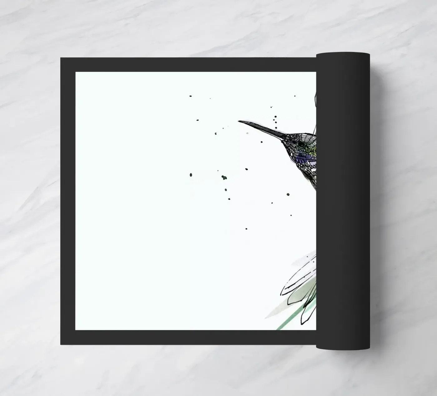 Kadifa deurmat van WALLstories