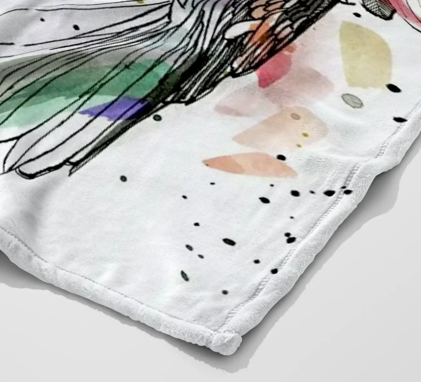 Kadifa Fleecedecke von WALLstories