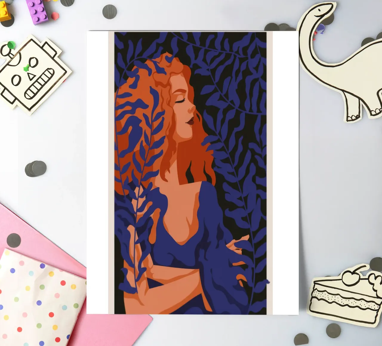 Mystic Muse sticker sheet by Artie Shifa