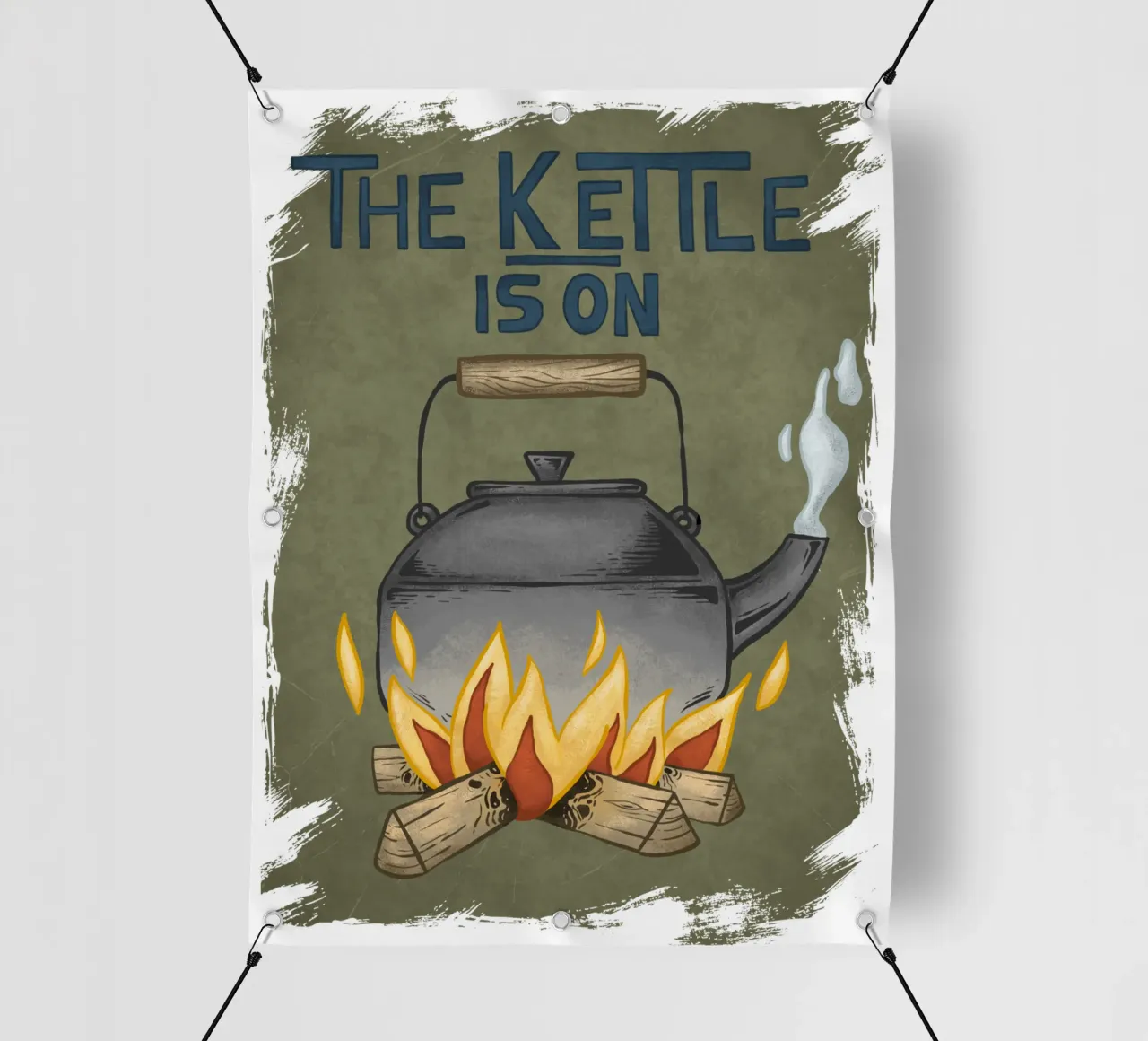 The Kettle is on telo in pvc da Nora Back