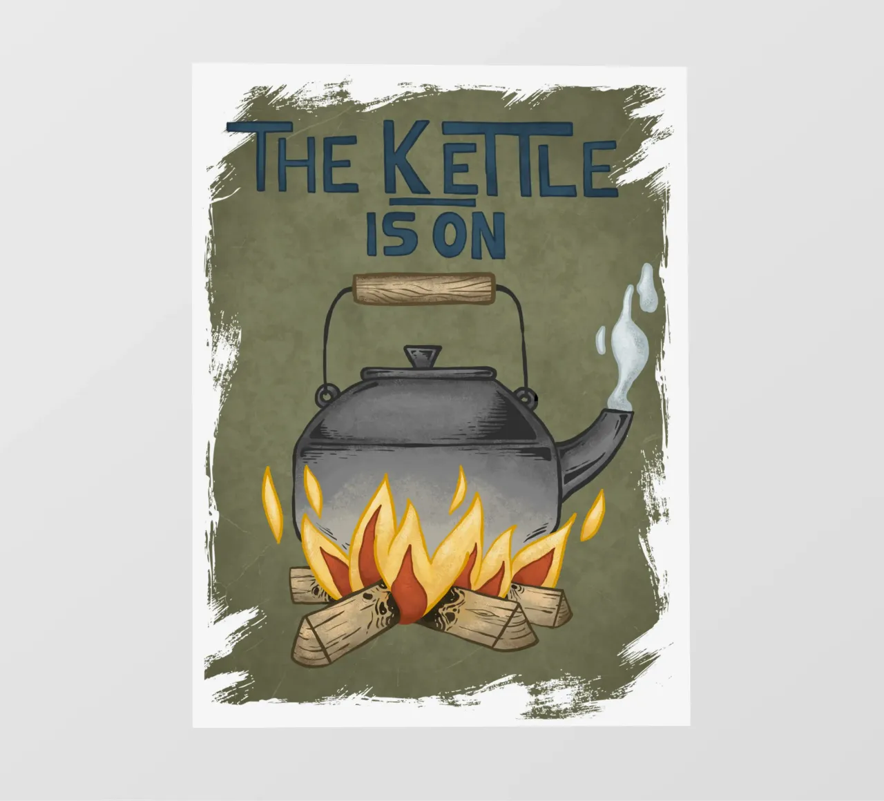 The Kettle is on telo in pvc da Nora Back