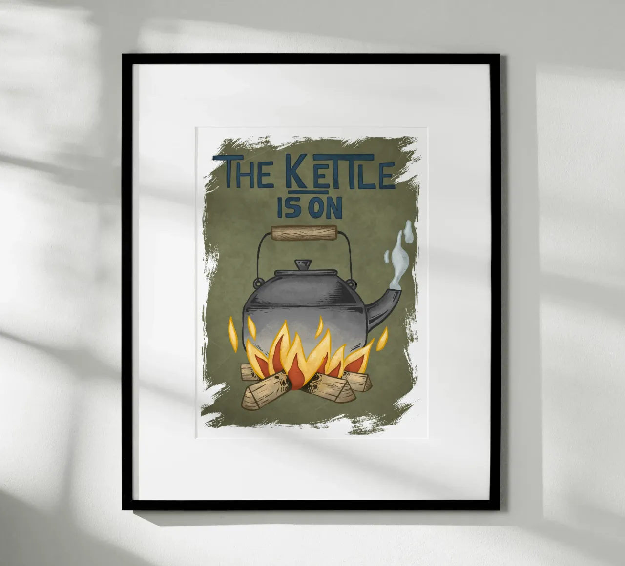The Kettle is on carta hahnemühle da Nora Back