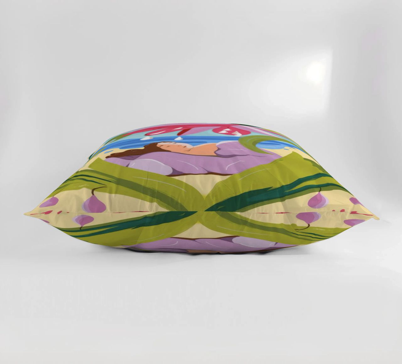L'étreinte de la nature coussin de Artie Shifa