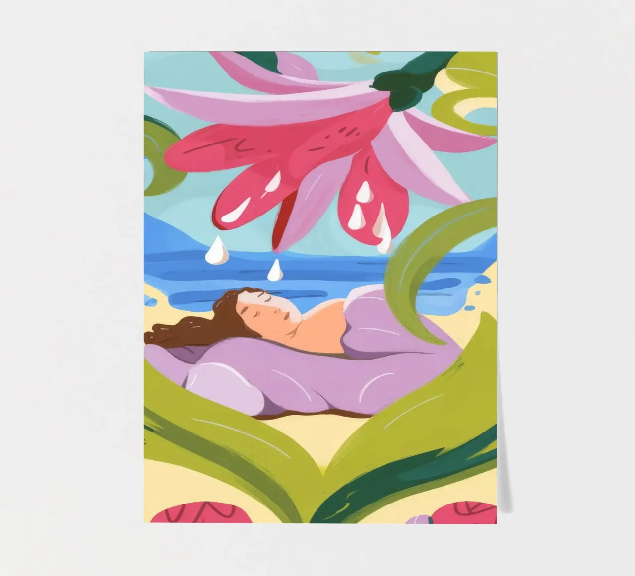 Nature's Embrace sticker sheet by Artie Shifa