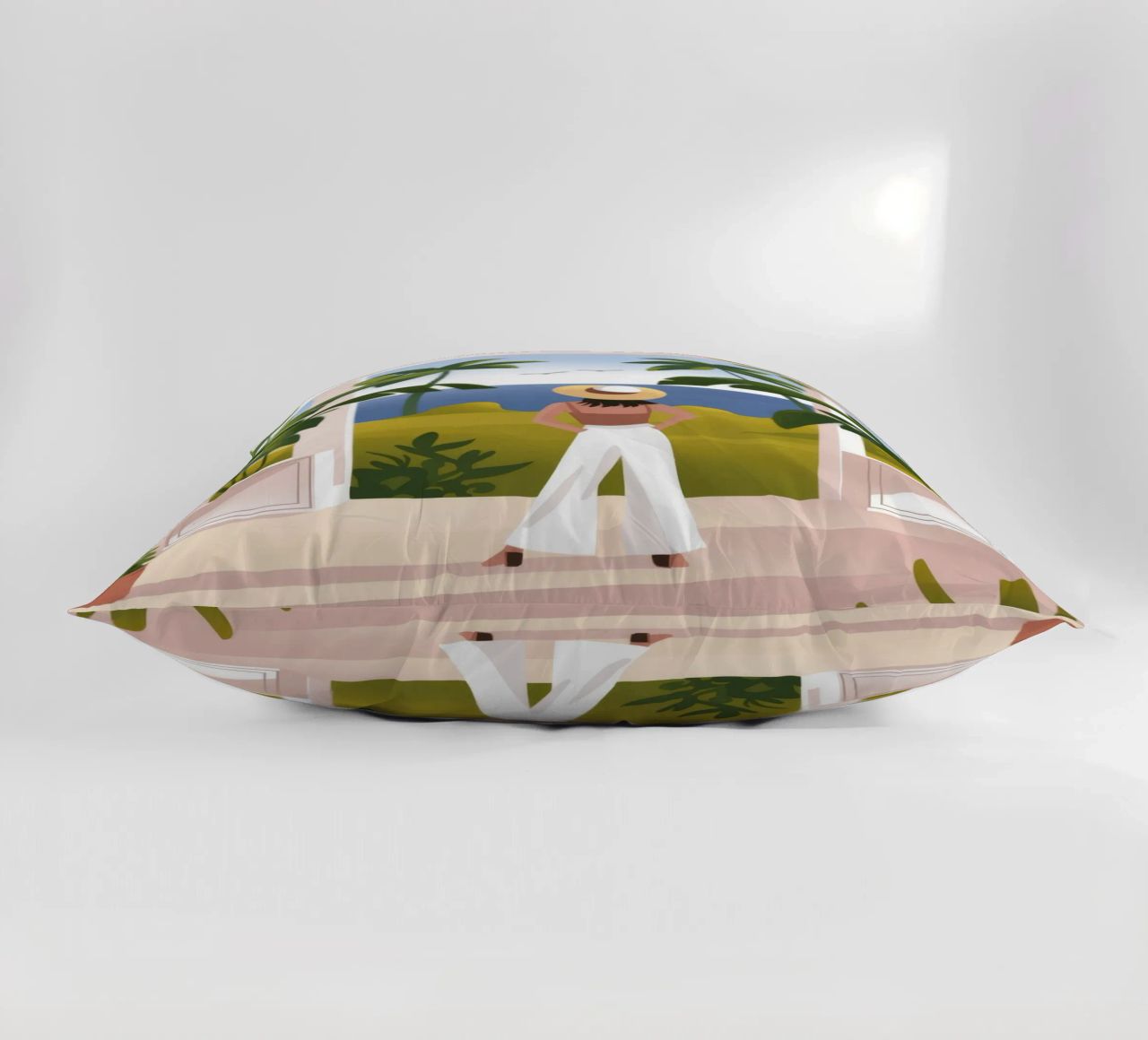 Vue sur l'océan coussin de Artie Shifa