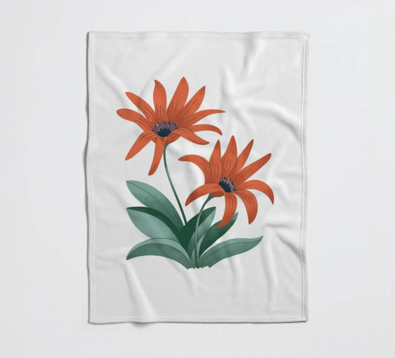 Fiori d'arancio coperta in pile da Artie Shifa