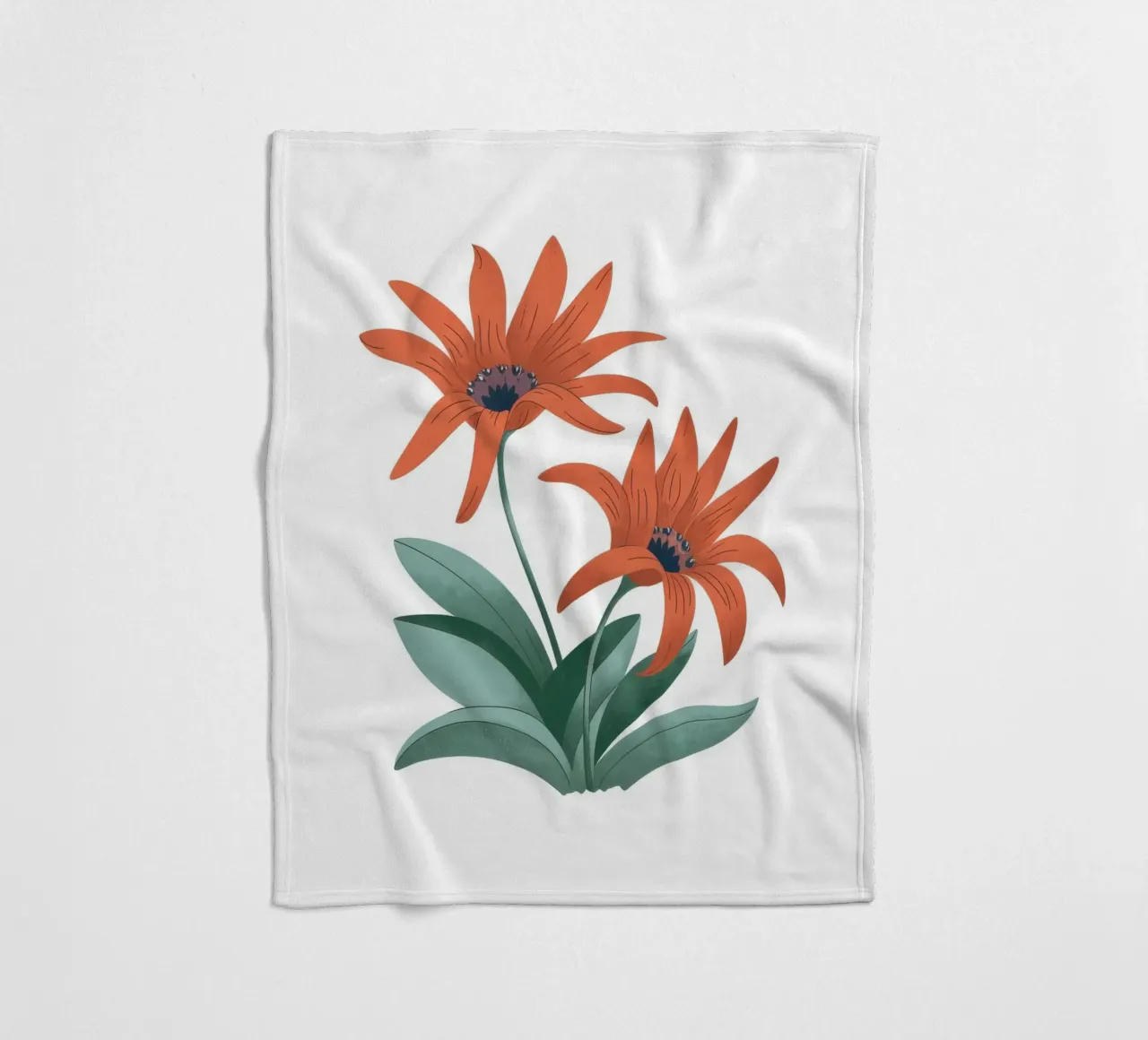 Fiori d'arancio coperta in pile da Artie Shifa