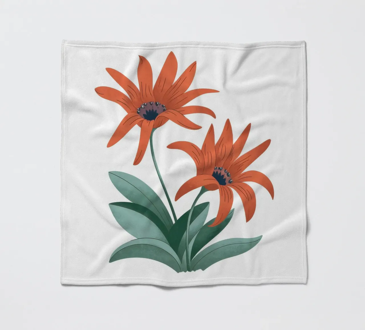 Fiori d'arancio coperta in pile da Artie Shifa