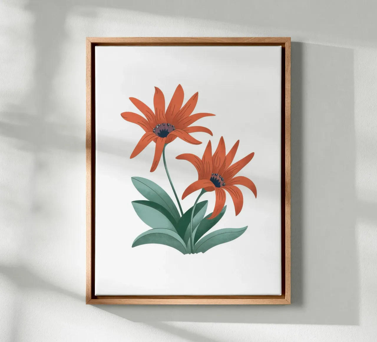 Fiori d'arancio tela con Cornice a cassetta da Artie Shifa