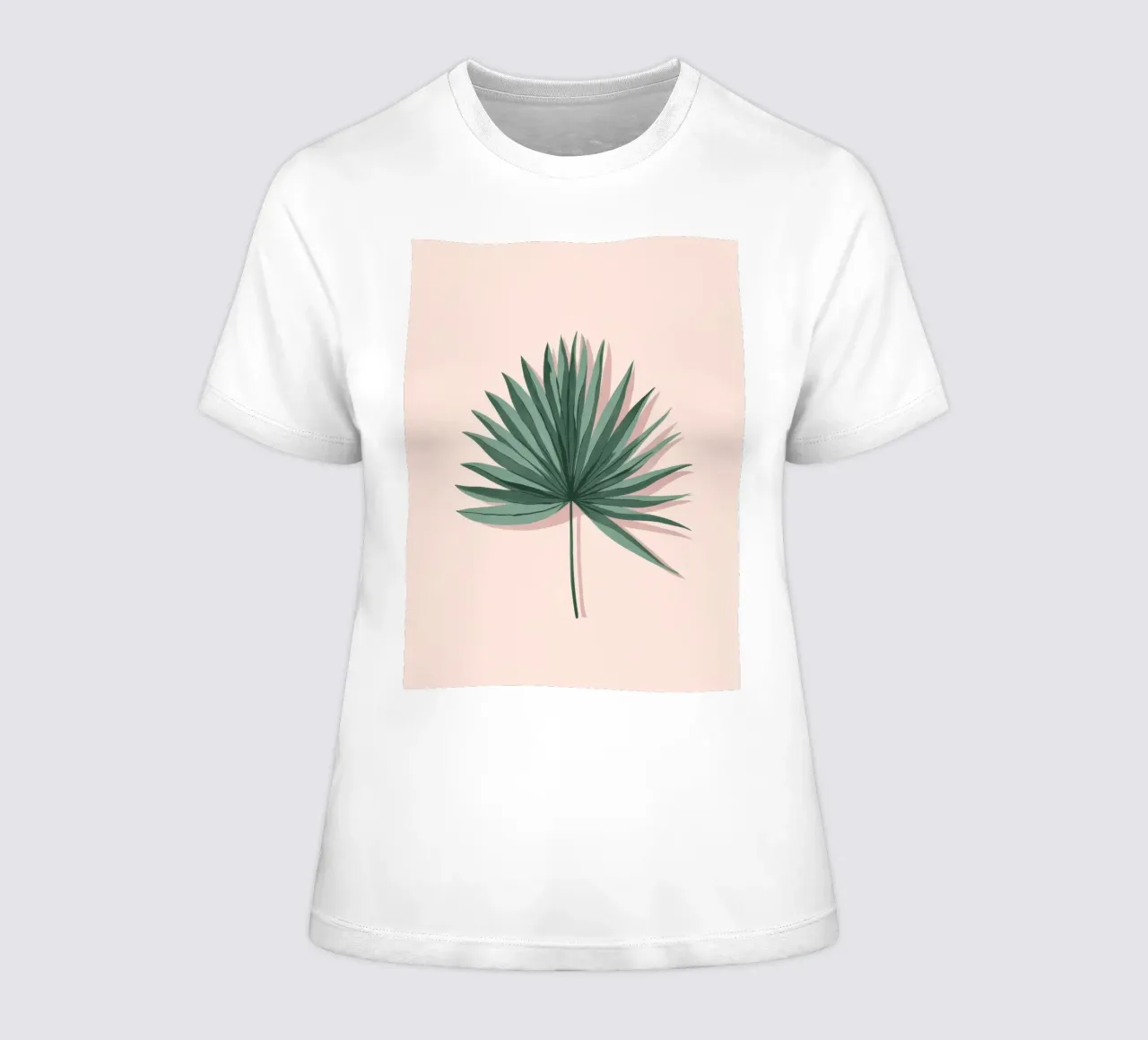 Palm Eenvoud dames t-shirt getailleerd van Artie Shifa