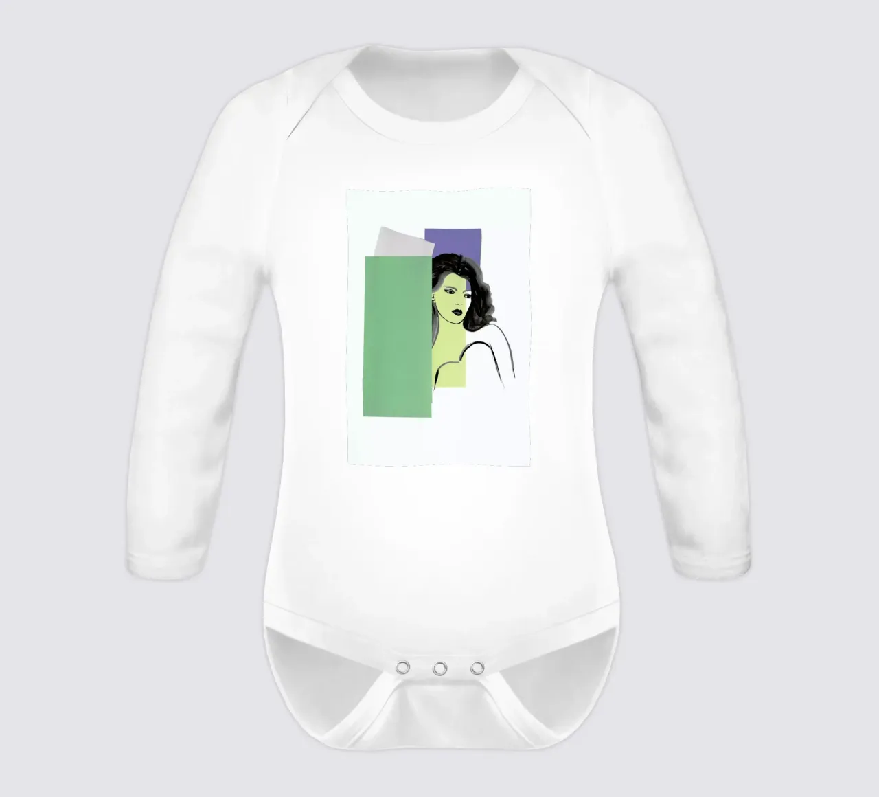 Sunday Afternoon Langarm Babybody von Rococco LA