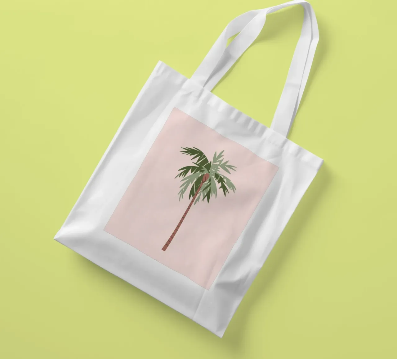 Solitude des palmiers tote bag de Artie Shifa