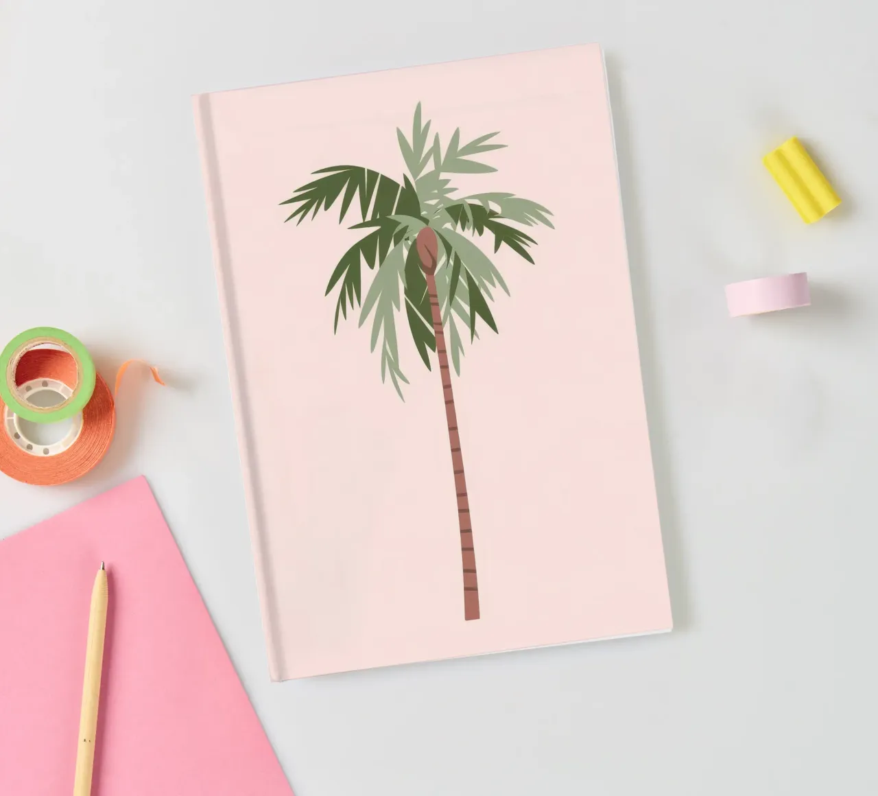 Palm Solitude notebook by Artie Shifa