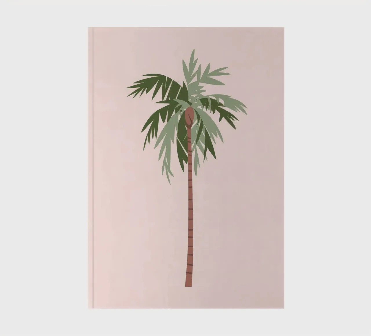 Palm Solitude notebook by Artie Shifa