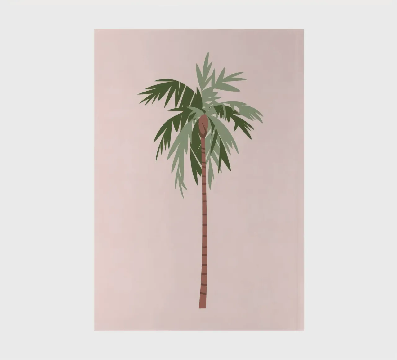 Palm Solitude notebook by Artie Shifa