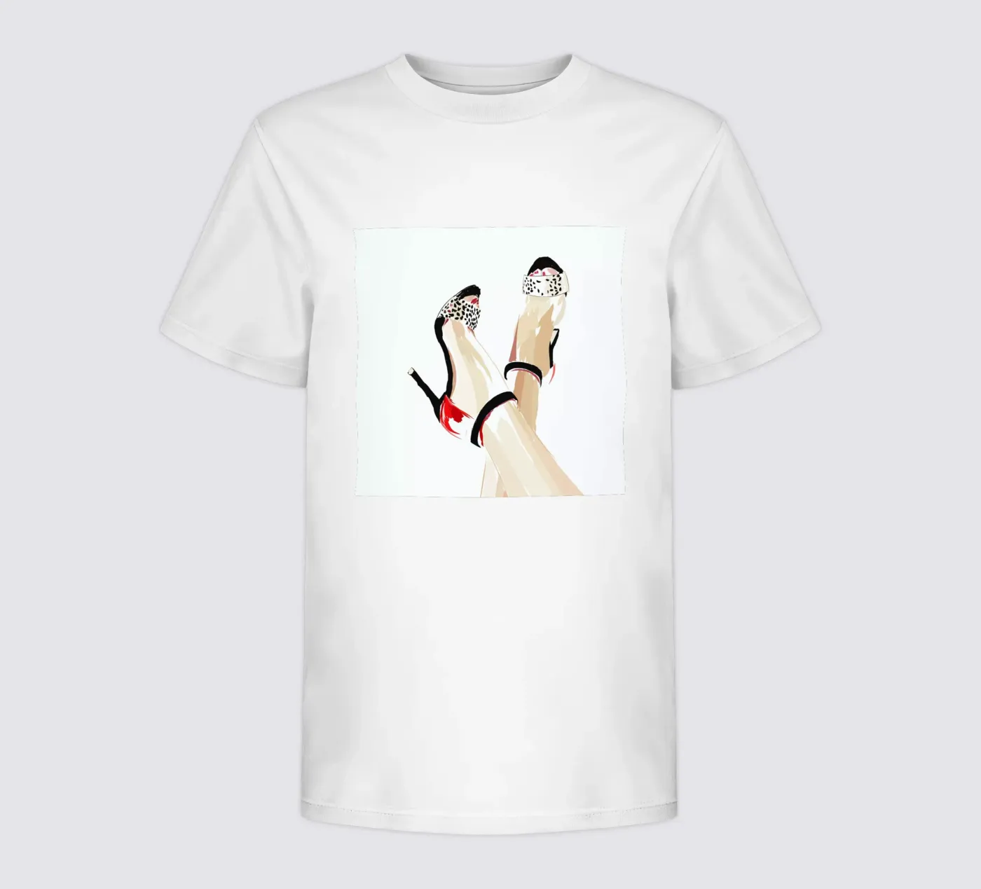 Chic Legs t-shirt bambini da Kateřina Bažantová