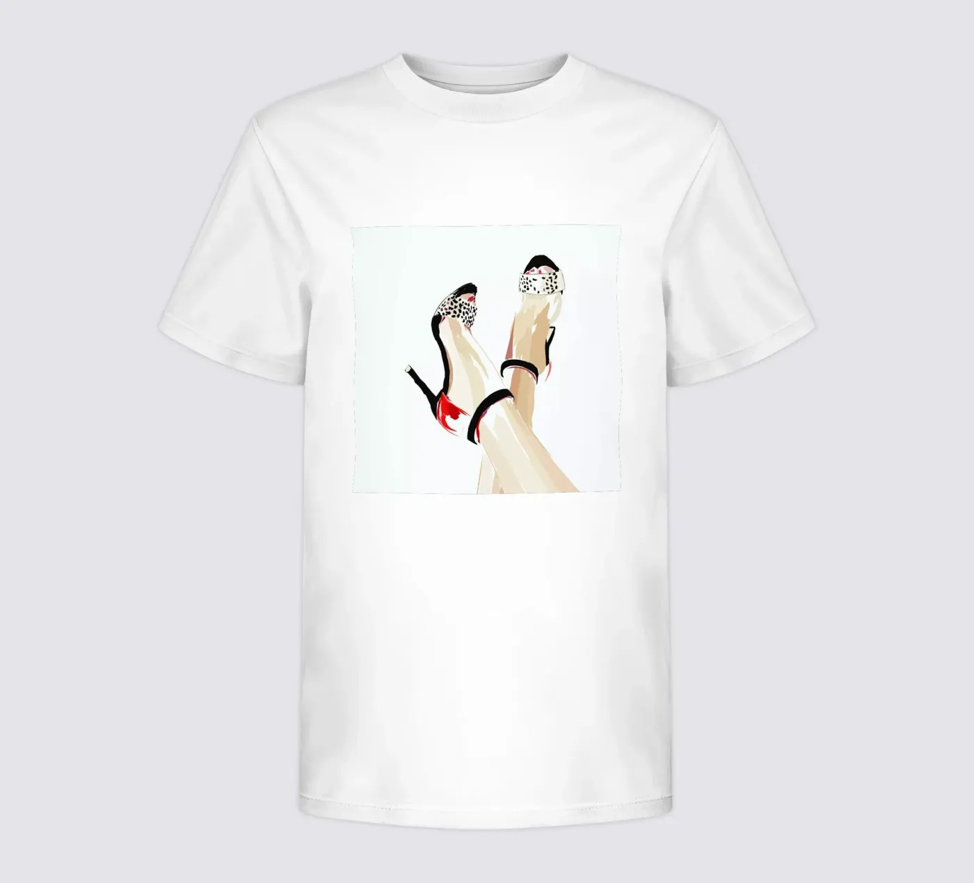 Chic Legs t-shirt bambini da Kateřina Bažantová