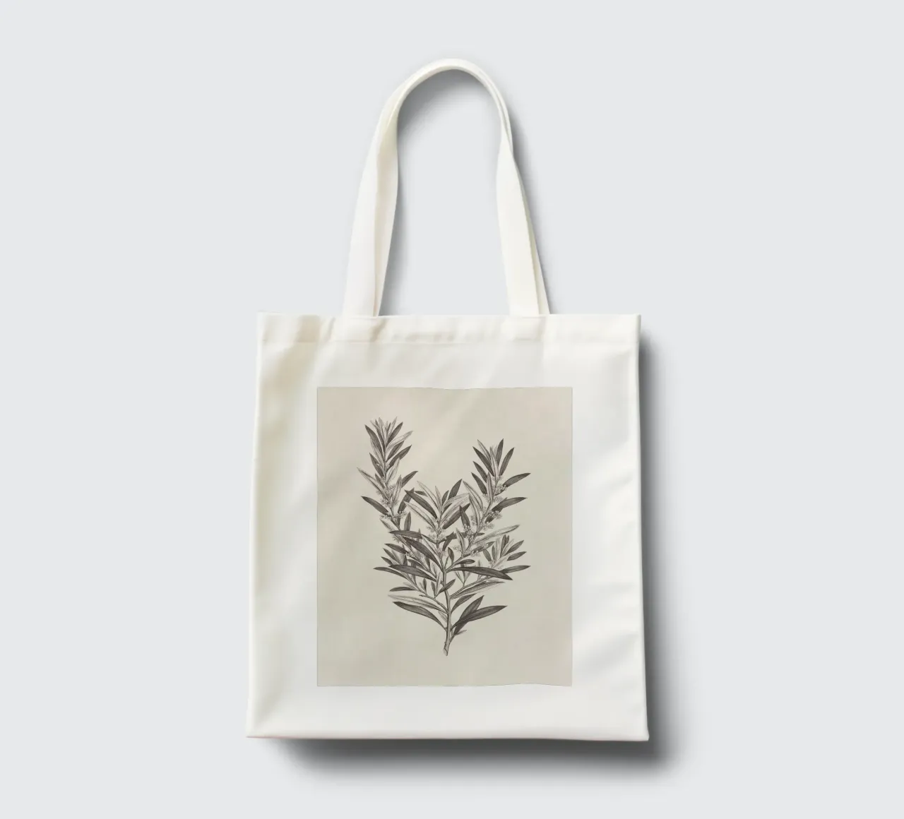Olive Branch Sketch no. 4 borsa in juta da apoloprints