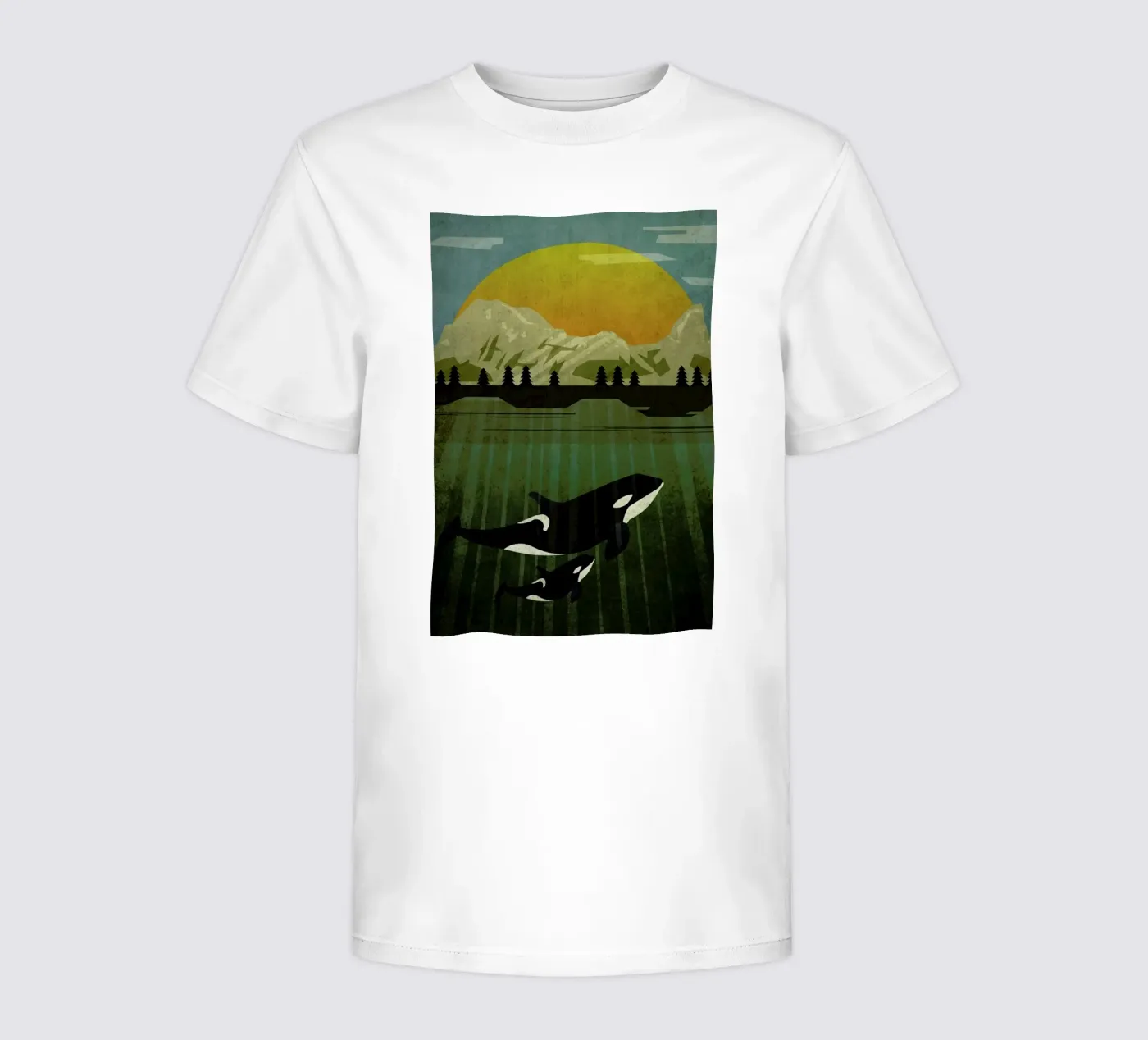 Orka t-shirt bambini da Sabrina Ziegenhorn