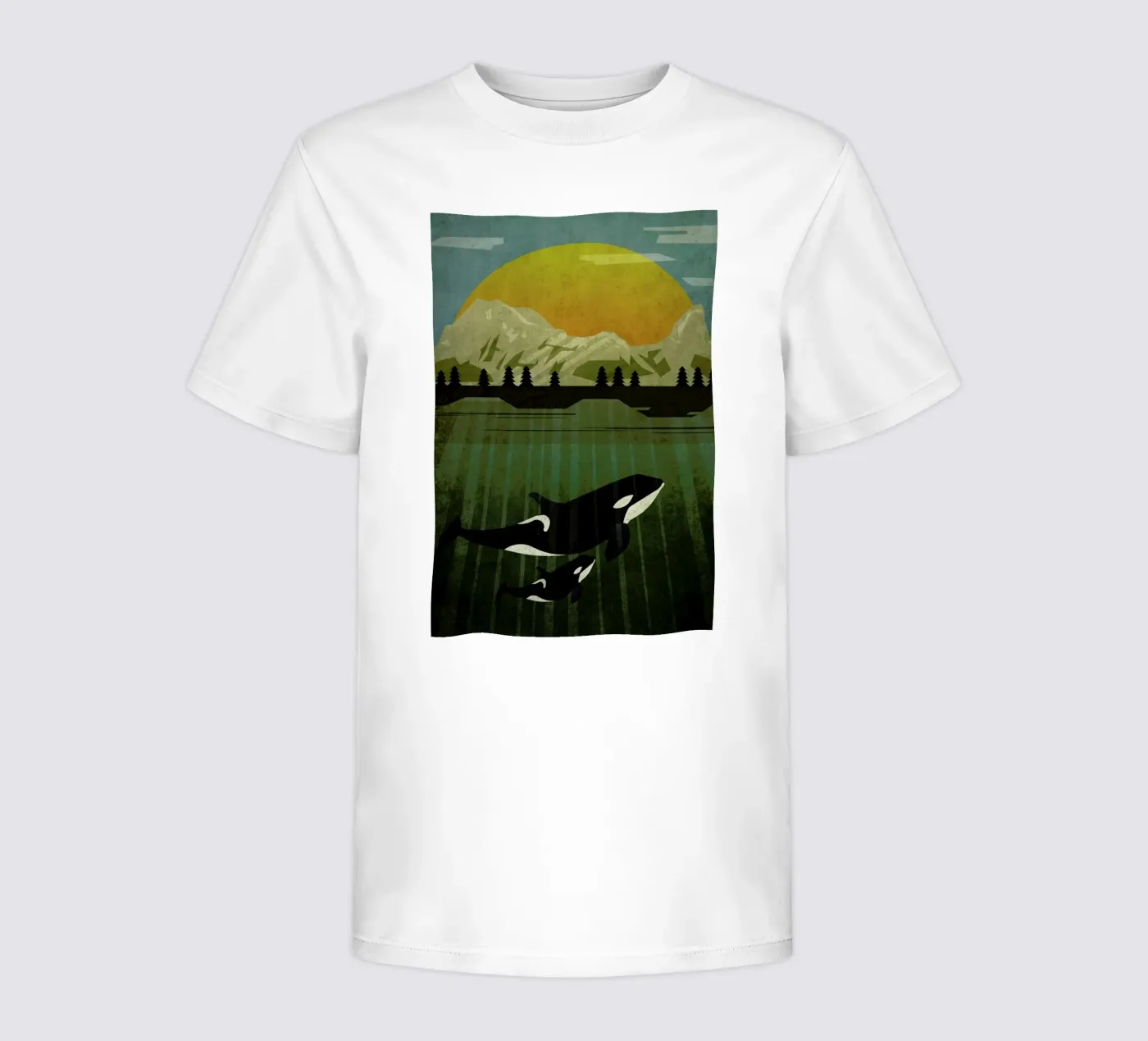 Orka t-shirt bambini da Sabrina Ziegenhorn