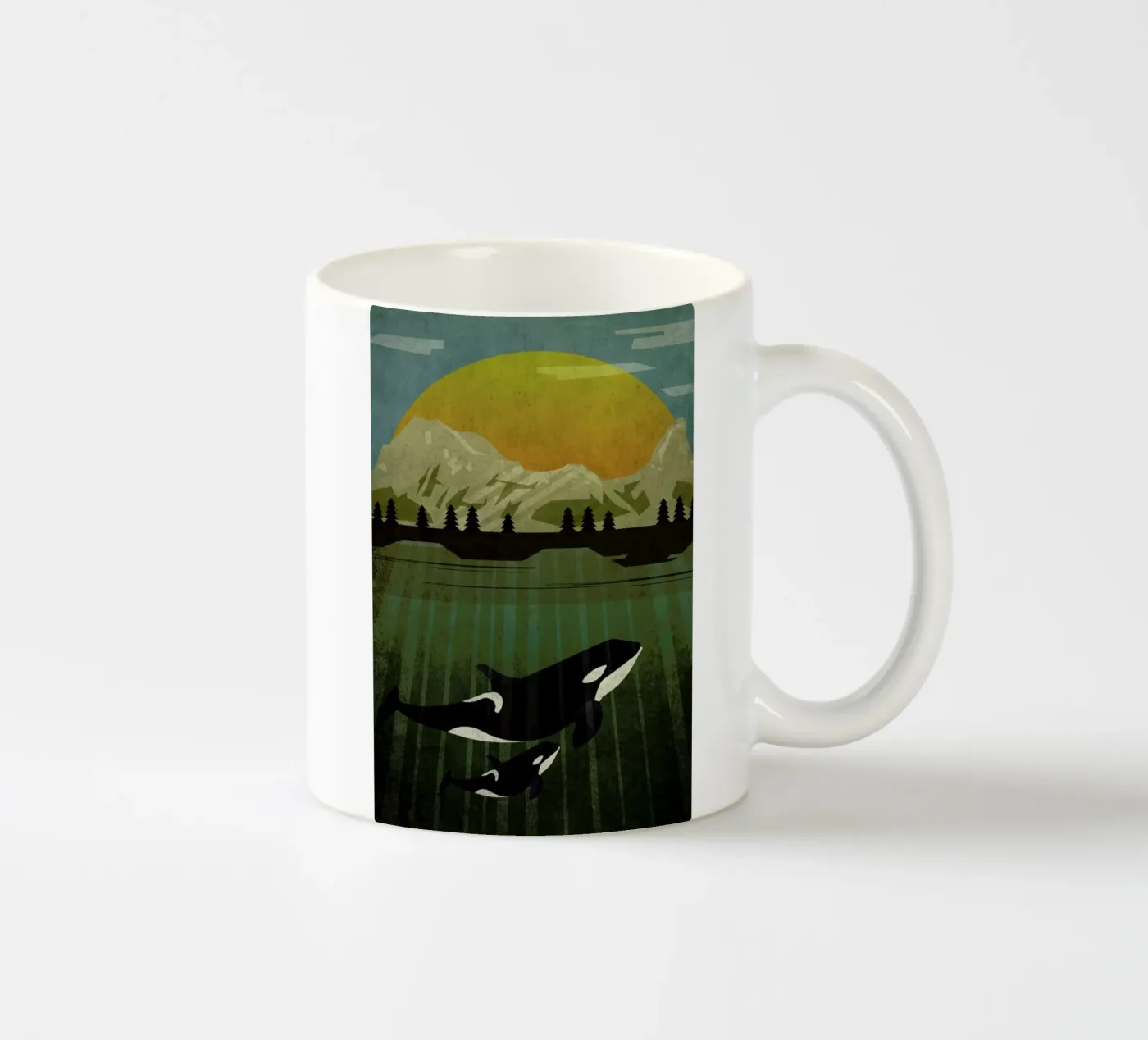 Orka ceramic mug by Sabrina Ziegenhorn