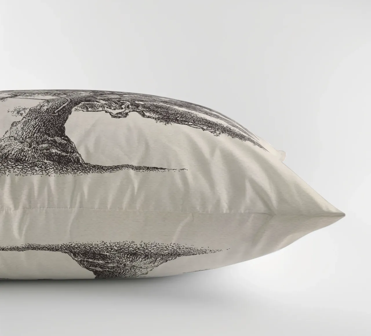 Tree Sketch - Oak cuscino da apoloprints