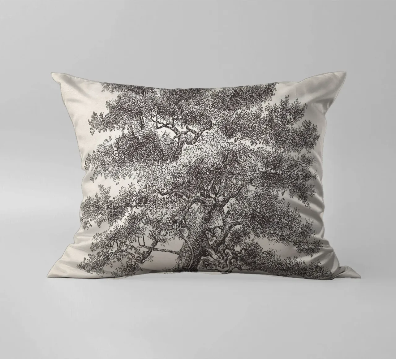 Tree Sketch - Oak cuscino da apoloprints