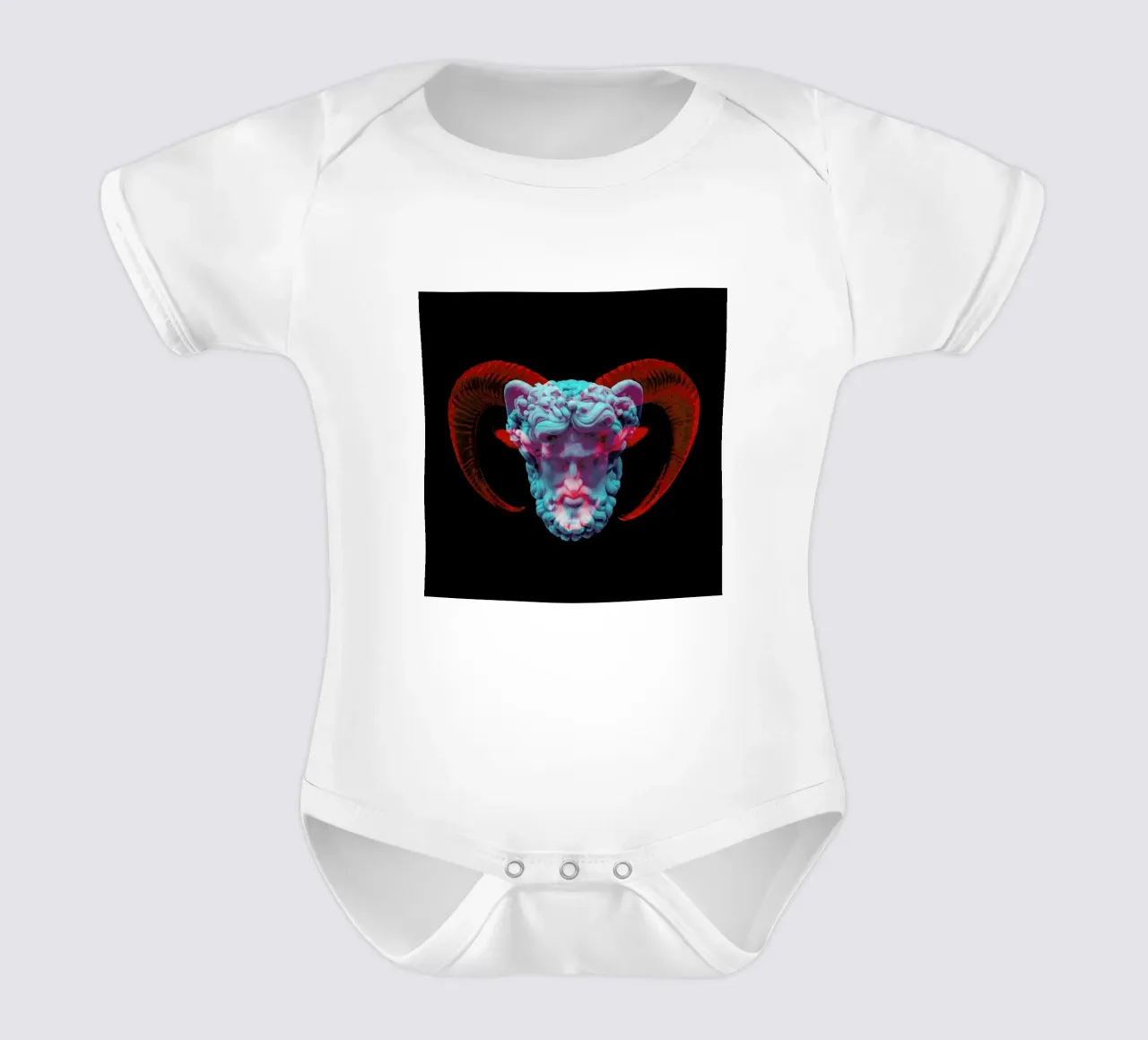 Pan Kurzarm Babybody von Chris Wharton