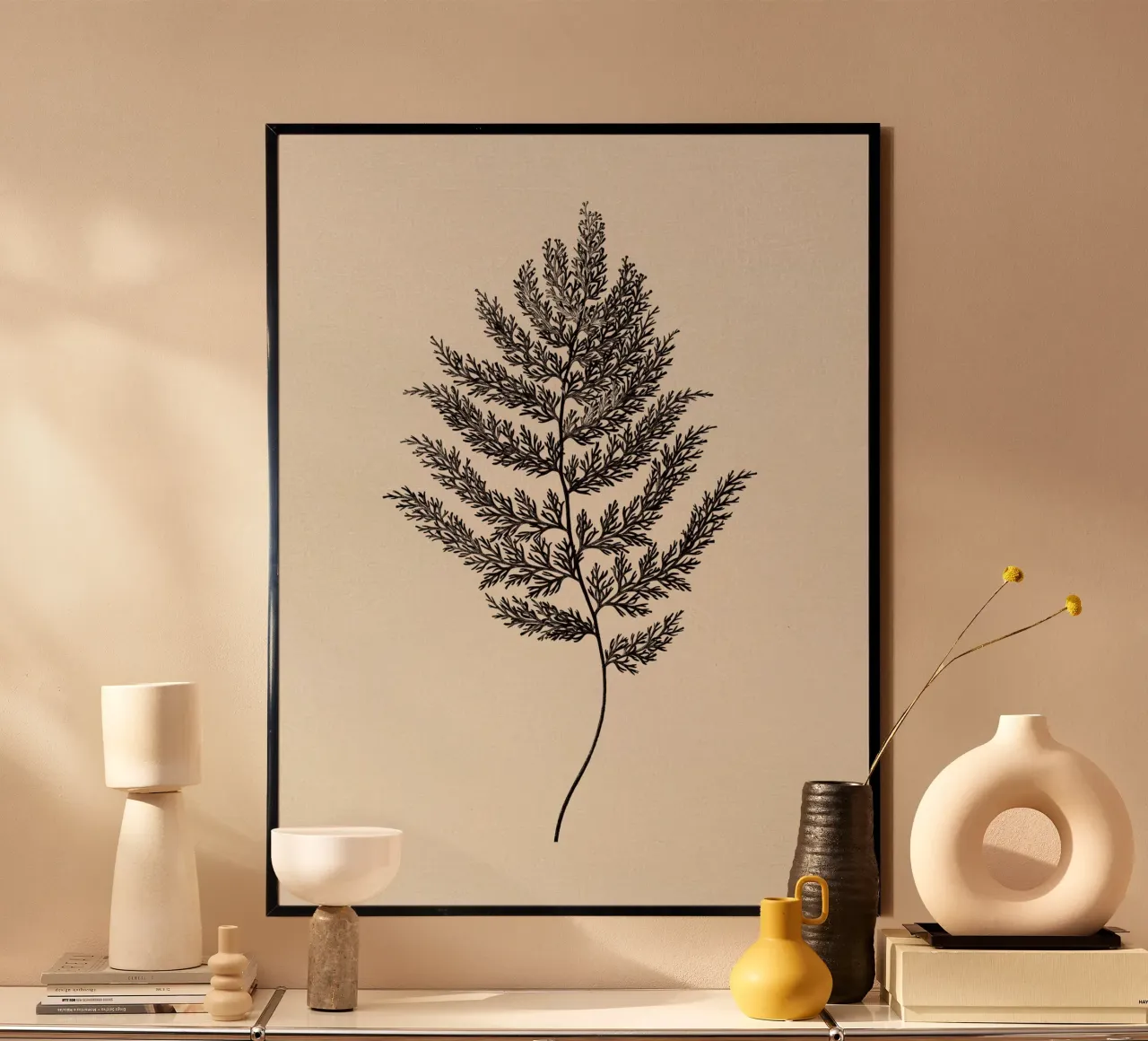 Black Leaf poster da apoloprints