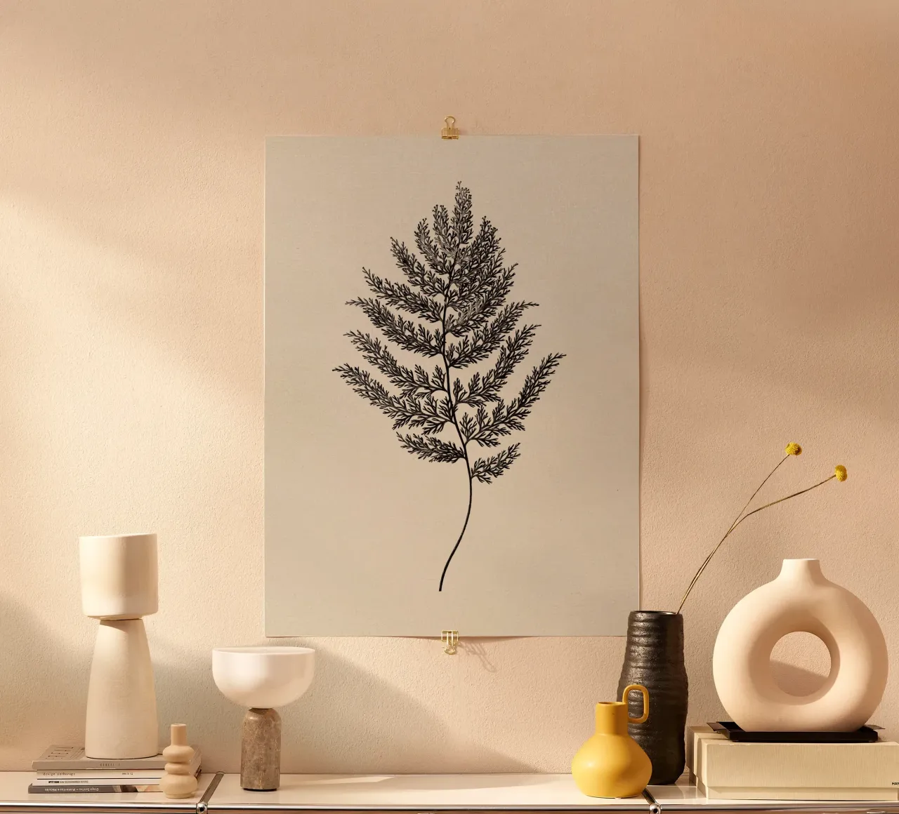 Black Leaf poster da apoloprints