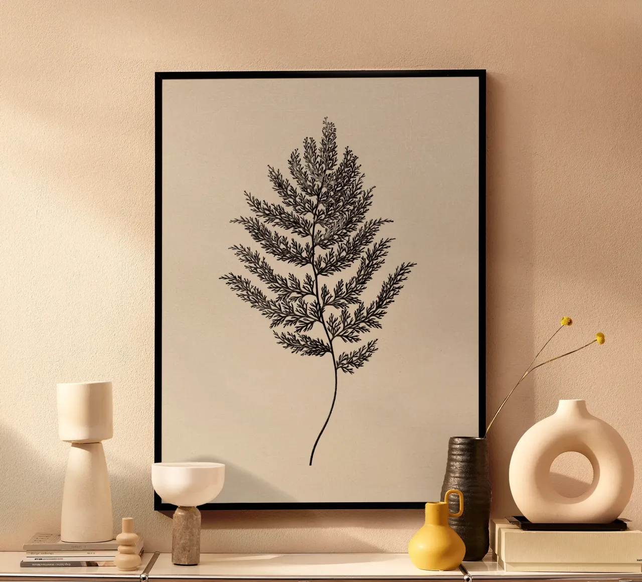 Black Leaf poster da apoloprints