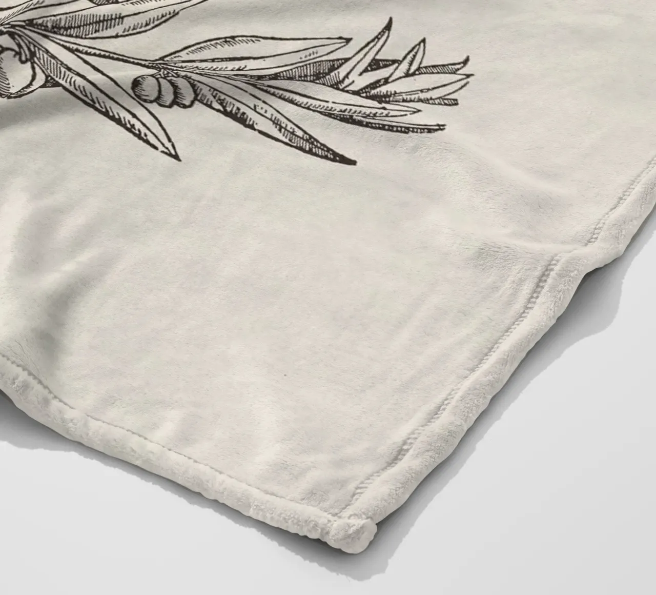 Olive Branch Sketch no. 5 coperta in pile da apoloprints