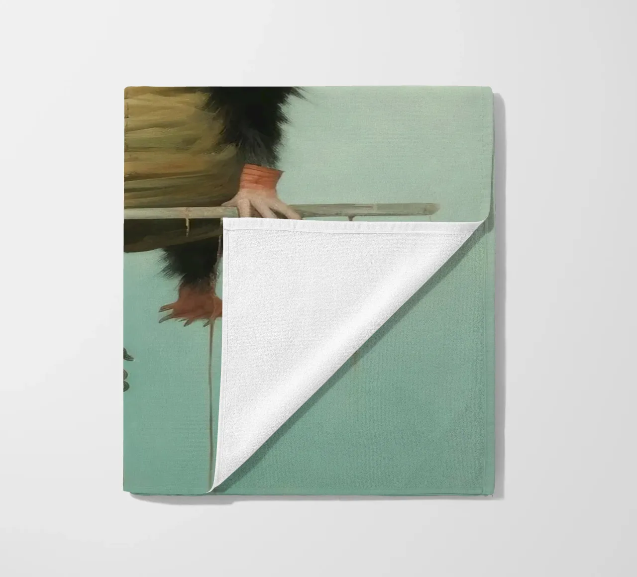 Opossum minimo 4 telo mare da Minimal Animal Art