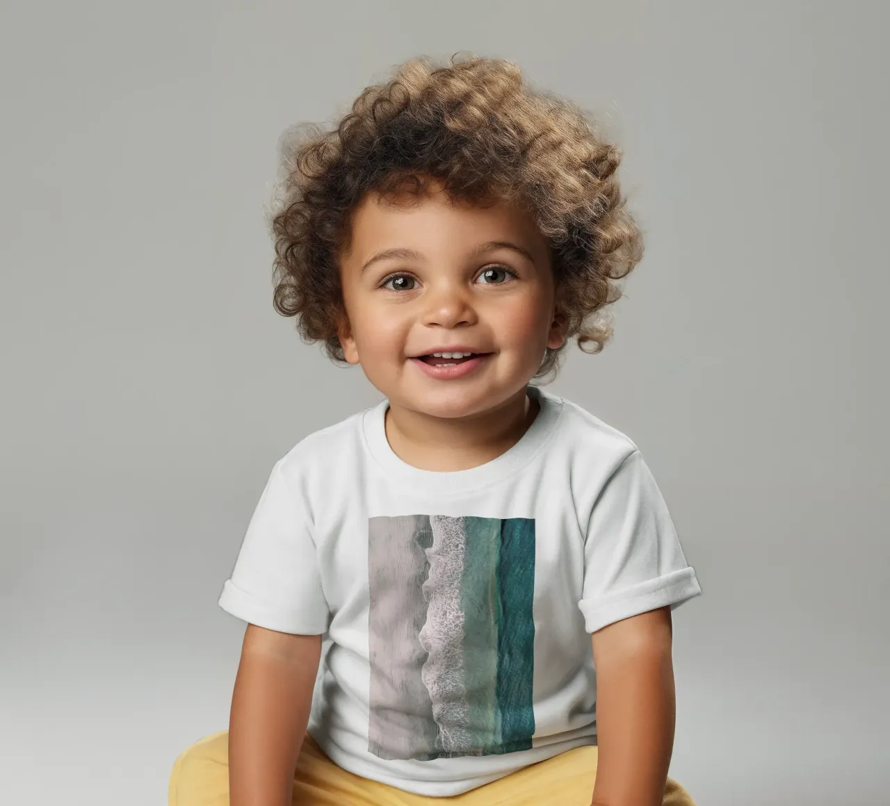 Ocean Waves 1 baby t-shirt by Airpixels