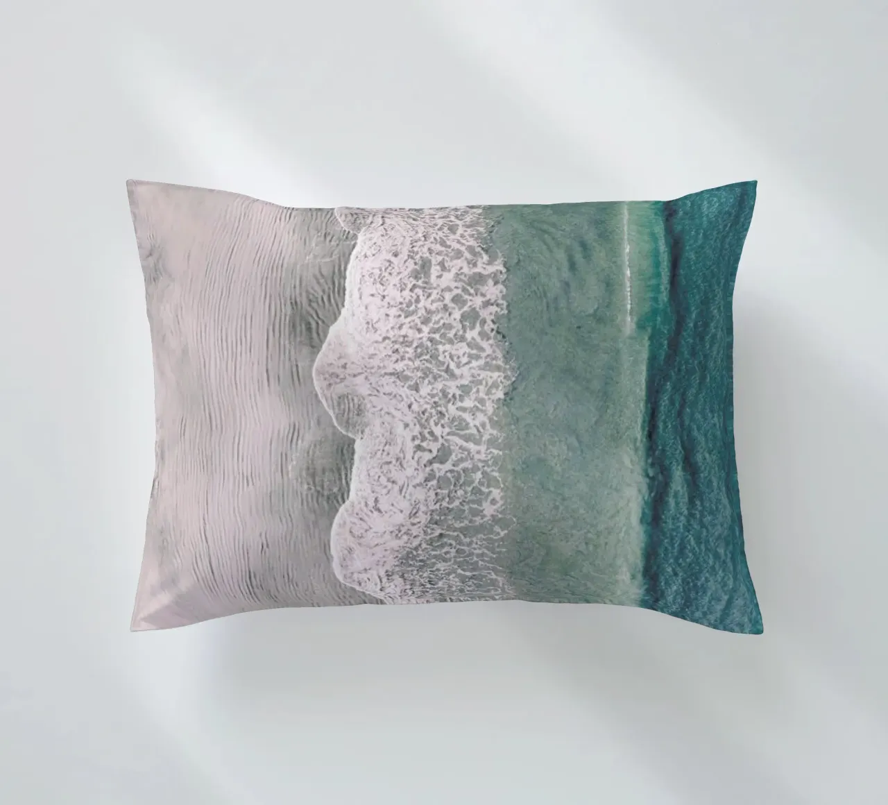 Ocean Waves 1 cuscino da Airpixels