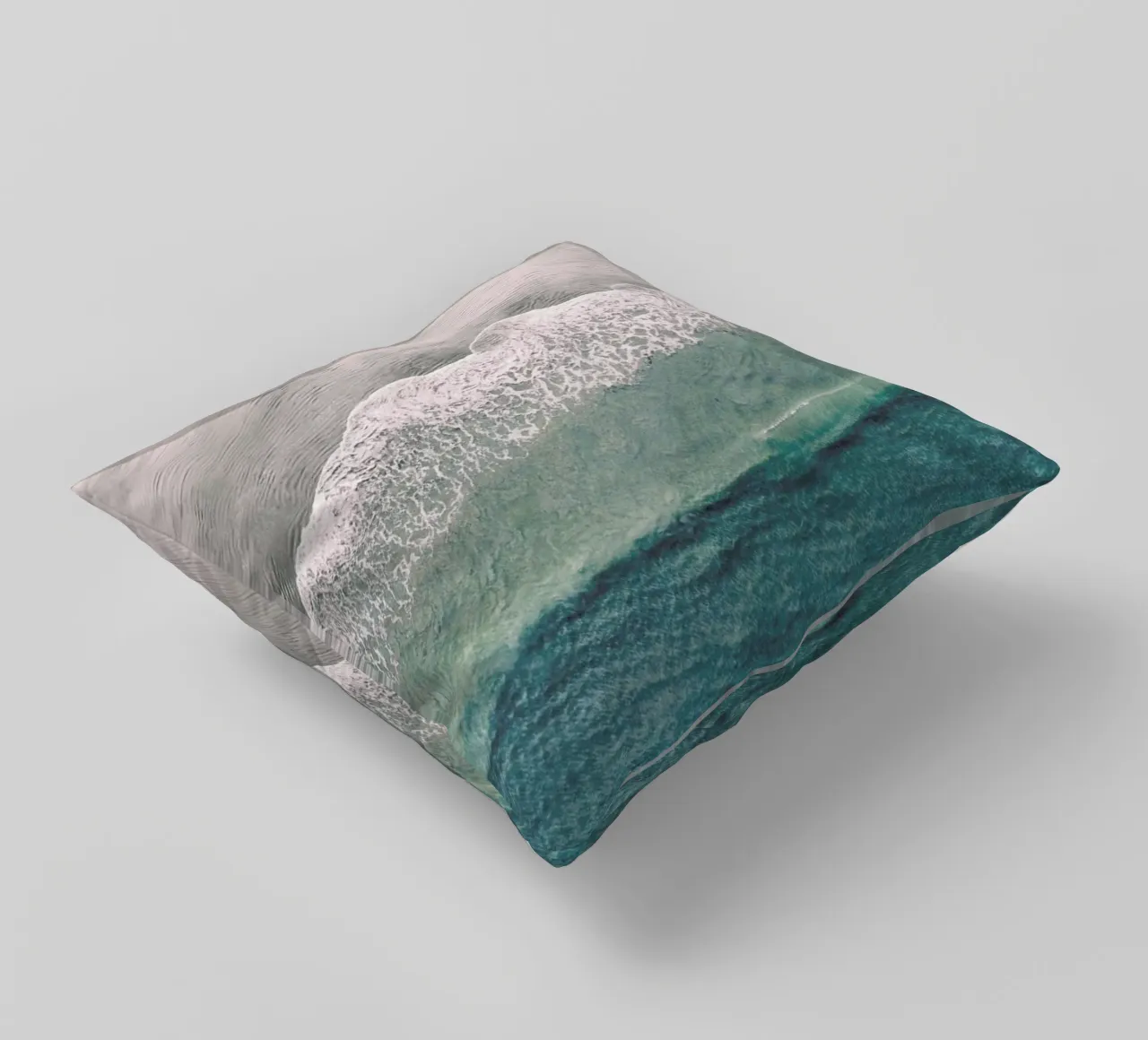Ocean Waves 1 cuscino da Airpixels