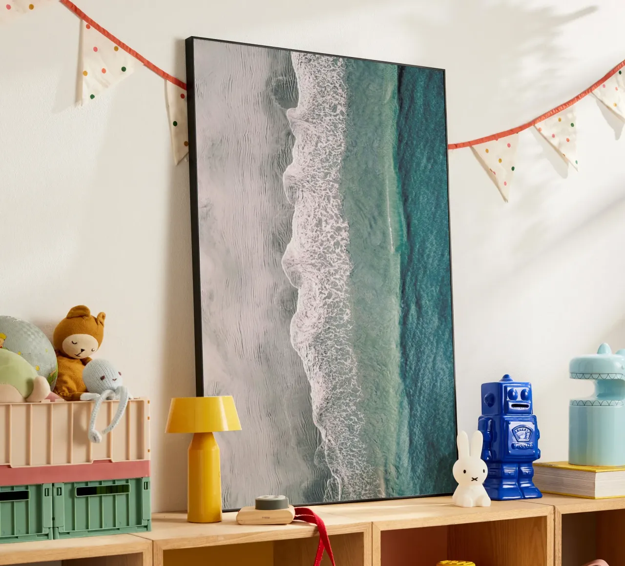 Ocean Waves 1 aluminium-dibond van Airpixels