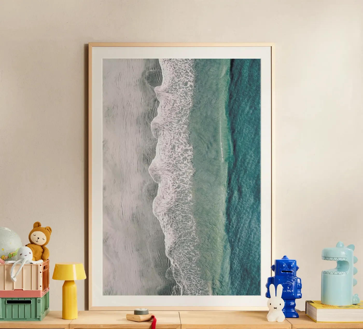 Ocean Waves 1 poster by Airpixels