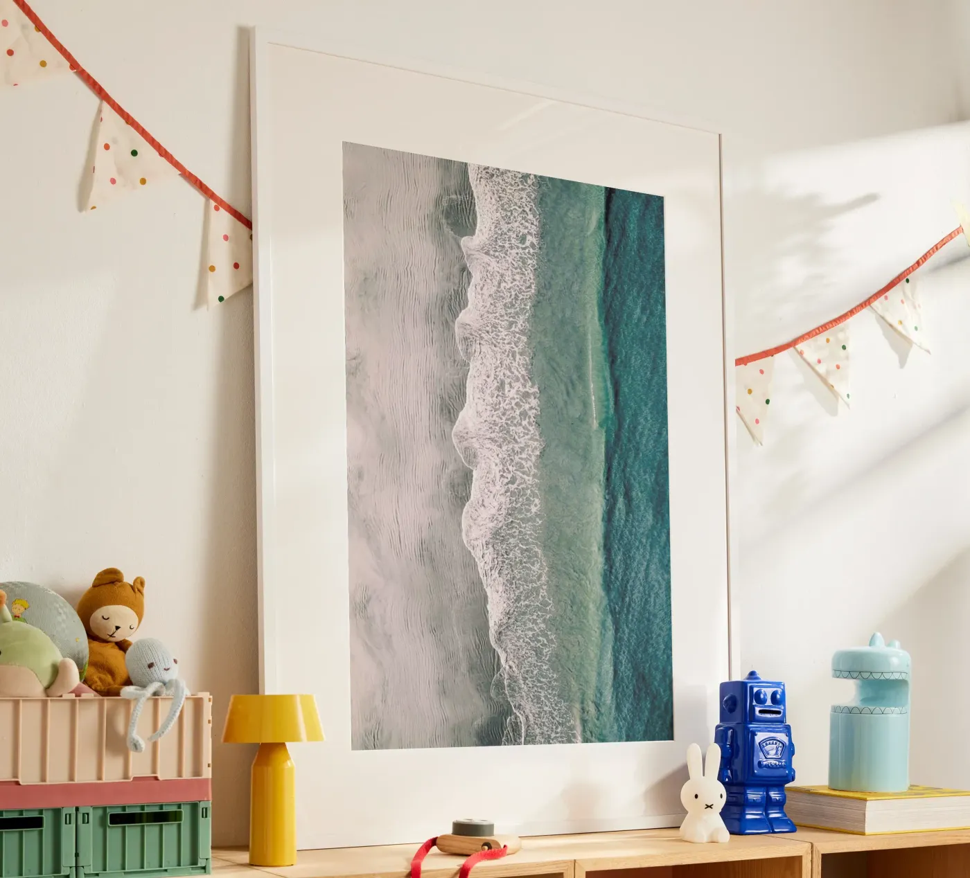 Ocean Waves 1 poster by Airpixels