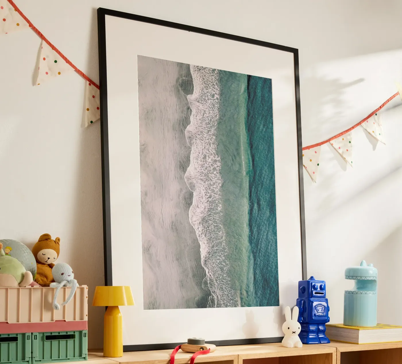Ocean Waves 1 poster by Airpixels