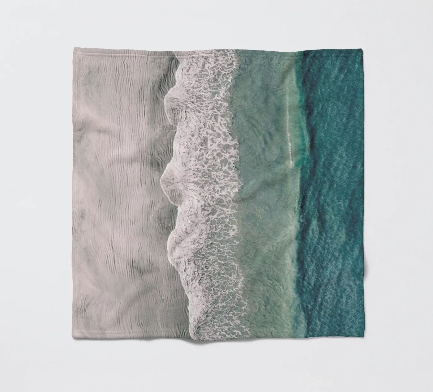Ocean Waves 1 Fleecedecke von Airpixels