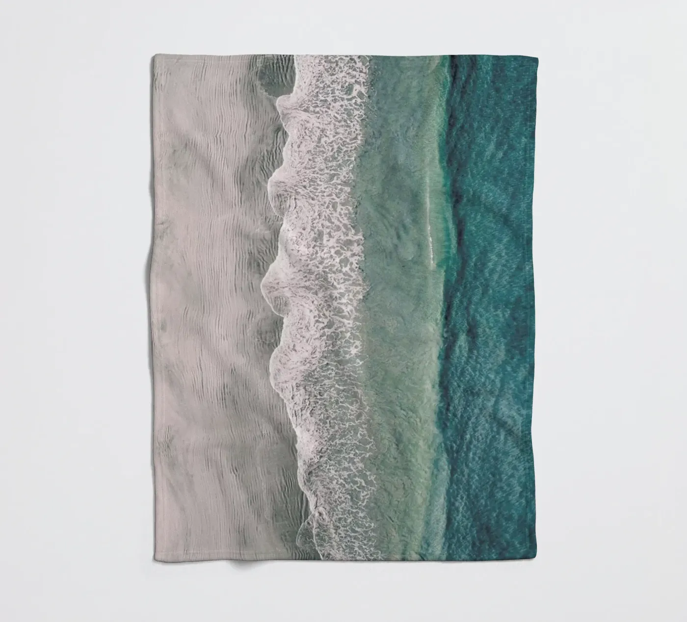 Ocean Waves 1 Fleecedecke von Airpixels