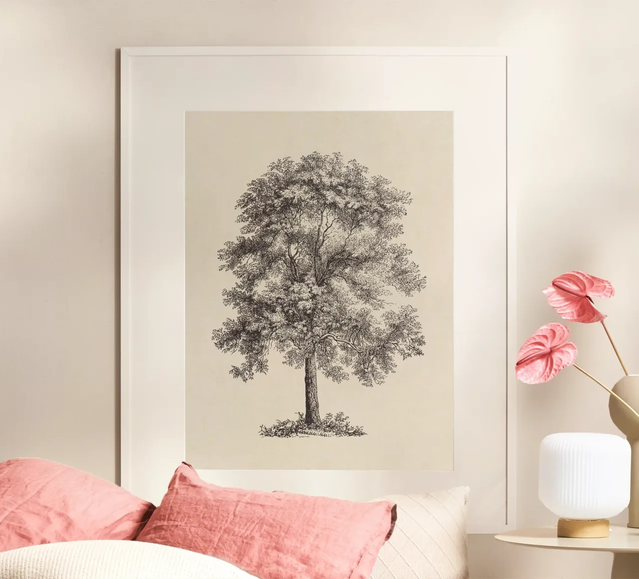 Tree Sketch - Common Ash poster da apoloprints