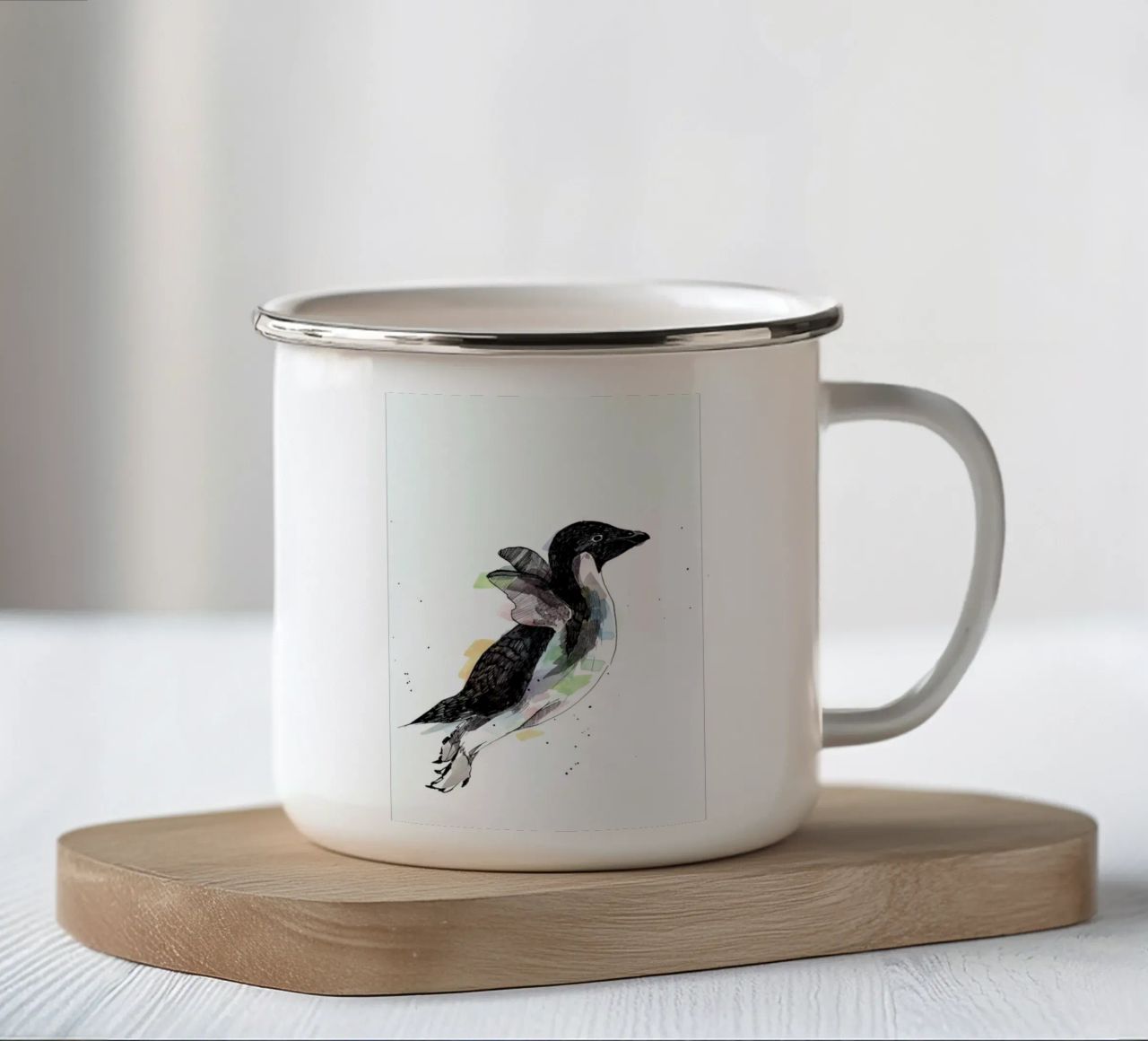 Pio tazza in smalto da WALLstories