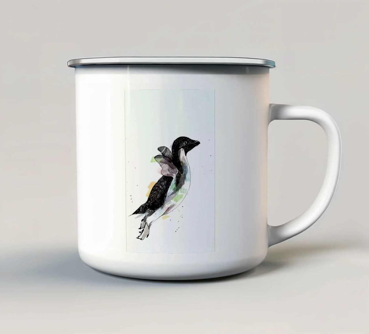 Pio tazza in smalto da WALLstories